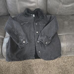Old Navy Kids Black Denim Jacket